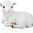 Mini Sheep Figurines, Mini Sheep Figurines Home Decor Small Sheep Resin Lamb Figurines Statues Lamb Statue Sheep Ornaments Desktop Decoration for Yard Patio Landscaping Home Decor