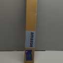 No Drill Blinds for Windows 1" Vinyl L-Shaped Slats Cordless Mini Blinds for Home, 22.5" W  48" H Black