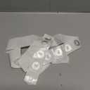 NFC Stickers Ntag213 Tags 25mm White Blank Circular Sticker Writable and Programmable, 144 Bytes Memory, Compatible with NFC Enabled Devices (50PCS, Round)