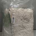 OLANLY Bathroom Rugs 59x24, Extra Soft Absorbent Chenille Bath Rugs, Rubber Backing Quick Dry, Machine Washable Bath Mats for Bathroom Floor, Tub and Shower, Home Decor Accessories, Ivory