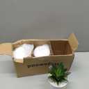 Hopewood Succulent Plants Artificial in White Pots Small Faux Potted Succulents Fake Plants in Vase Set of 3