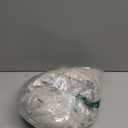 NICETOWN Blackout Curtain Valances for Kitchen, Basement Window Vlances Privacy Decorative Grommet Thermal Insulated Short Bathroom Curtains for Small Window, 42" W x 36" L, 2 Panels, Natural