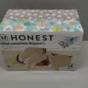 The Honest Company Clean Conscious Diapers for Delicate Skin, Up to 100% Leakproof Hypoallergenic Fragrance-Free Baby Diapers, Gender Neutral Prints, Club Box, Size Newborn, 72 Count (Prints May Vary) (Above It All + All the Alpacas)