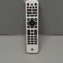 GE Rechargeable TV Remote Control, Universal Remote Control, Backlit Buttons, Samsung TV Remote Control Replacement for Smart TVs, Apple TV, Sony, Roku Replacement Remote, LG TV, 4-Device, 80984