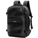 Laptop Backpack for Long Travel with 30-40L Expandable Large Capacity Water-resistant Black 1800D Oxford Fabric Lamination Fabric