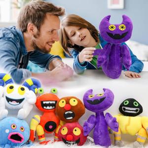 My Singing Monsters Plush, Wubbox Plush Toy Game Plushies Toy Dolls, Soft and Cuddly Monster Toy for Kids and Fans of The Game