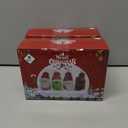 2 x 4pcs New Christmas Decoration sit Rudolph Doll Christmas Children Gift Hotel mall Window Decoration Christmas Decorations Indoor