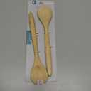 Set of 2 Wooden Salad Servers