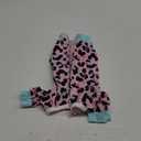Dog Surgery Recovery Suit, Dog Onesie for Surgery Female Male Dogs, Dogs Pajamas Long Sleeve, Small Dogs Onesie, Abdominal Wound Bandages Surgical Suit, Cat Recovery Suit for Shedding Skin Disease (Pink Leopard) L