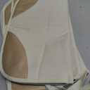 Sinvitron Car Seat Protector for Child Car Seat - Waterproof Non-Slip Leather Mat with 2 Mesh Pockets, Universal Seat Cover for Baby, Pets & Vehicles(2-Pack,Off-White)