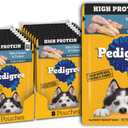 Pedigree High Protein Dog Food, Adult Wet Dog Food Pouches, Chicken & Turkey, 3.5 oz. Pouches, 16 Count BBD: 03-2026