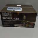 Juicer Machines, Cold Press Juicer with 5.0 Large Feed Chute Fit Whole Fruits & Vegetables, Stainless Steel Masticating Juicer With Pulp Seperation, 99% Juice Purity, 200W Quiet Motor, Easy to Clean