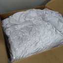 10ft X 10ft White Tulle Backdrop Curtain for Parites, Sheer Backdrop Curtains Fabric Drapes for Wedding Ceremony Arch Party Stage Decorations