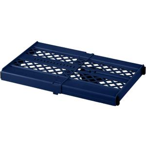 LockerMate Adjust-A-Shelf Locker Shelf, Extends to Fit Your Locker, Easy to Use, Perfect for School, Office, Gym, Blue