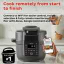 Instant Pot 6.5 Quart Duo Crisp Ultimate Lid with WIFI, 13-in-1 Air Fryer and Pressure Cooker Combo, Saut, Slow Cook, Bake, Steam, Warm, Roast, Dehydrate, Sous Vide, & More, Includes App with Recipes