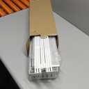 DAOTENGQL 8Tier Over The Door Pantry Organizer with Mesh Baskets, Adjustable & Stable Hanging Spice Rack for Kitchen, Bathroom, Bedroom, and Baby Essentials Storage (16" W 8Tiers, White)