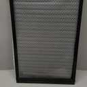 VEVOR RV Screen Door Protector, 26.5 x 20 inch Door Grille, Easy to Install and Disassemble, Reinforced Breathable Protective Mesh, Aluminum Alloy Camper RV Entry Protector for Pet Protection, Black