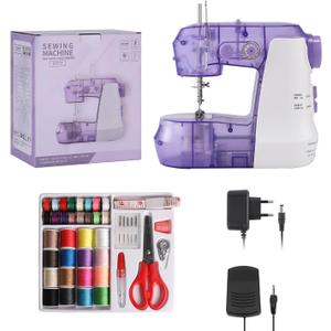 717 Sewing Machine Purple for Beginners