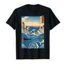 Navaro Rapids Wall Japanese Art T-Shirt S