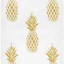 Gold Pineapple Hand Towel Ultra Soft Luxury Towels for Bathroom 30"x15"