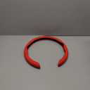 frani Nappa Leather Steering Wheel Cover, Universal 15 Inch Premium Non-Slip Steering Wheel Cover Red