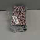 Leopard Print Pen Pencil Holder Organizer for Desk, Leopard Print Room Decor, Preppy Cheetah Kitchen Cooking Brush Makeup Utensil Holder (Black)