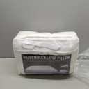 Three Geese Adjustable Layer Goose Feather Pillow,Assemblable Bed Pillow,100% Soft Organic Cotton Cover,Good for Side and Back Stomach Sleeper, Queen Size,Packaging Include 1 Pillow