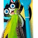 Jackson Galaxy Gotcha! Cat Wand Toy - Retractable Cat Toy for Engaging Play - Telescoping Wand with Natural Feathers for Indoor Cats - Foundational Tool for Cat Wellness and Interactive Bonding Play