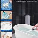 Filtered Shower Head for Hard Water with Stop, High Pressure 4-Mode Shower Heads Built-in Power Spray to Clean Corner, Tub & Pets, Water Softener Handheld Shower to Remove Chlorine & Fluoride