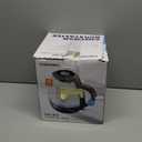 Chefman 1.7-Liter Electric Tea Kettle w/ Borosilicate Glass and Automatic Shutoff - Black
