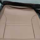 Coverado Front Seat Covers for Cars, Universal Car Seat Covers, 2 PCS Waterproof Leather Seat Cover, Driver Seat Covers Front Car Seat Protector, Breathable Car Seat Cushions Fit for Most Cars, Coffee