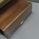 HouseJoy Tea Bag Organizer, Acacia Wood Tea Storage Box, 12 Compartments Tea Bags Storage Drawer with Clear Glass Window, Tea Bag Holder for Countertop Kitchen Cabinet Pantry - Keeps Tea Bags Fresh