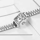 Szaikyri Classic Square Watches for Women with Roman Numerals Ladies Casual Dress Watch