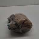 ULTCOVER Waterproof Patio Ottoman Cover Square Outdoor Side Table Furniture Covers Size 27L x 27W x 18H inch (Brown)