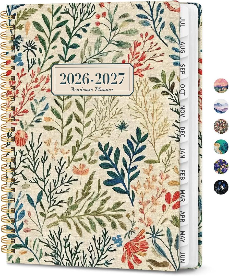 ZOTIA Planner 2026-2027 Weekly & Monthly Calendar Planner Jul 2026-Jun 2027