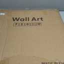 Framed Sage Green Abstract Wall Art, Modern Canvas Prints Artwork for Walls, Square Minimalist All Green Abstract Pictures for Living Room, Hallway, Fireplace, Bedroom, Home Office Wall Decor 30x30 In