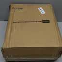 12" Ultra Quiet Bathroom Exhaust Fan with 6500K LED Light, 1.0 Sone 141 CFM, 10x10 Mount, 1500 LM Ceiling Ventilation Fan, Energy Efficient