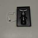 Dopsikn 9-in-1 Red-Light-Therapy-for-Face-and-Neck, Portable Facial Massager Tool with Adjustable Vibration & Thermals for Wrinkles, Double Chin, Black