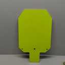 Highwild AR500 Steel Target for Shooting 1/2" Thick Gong Silhouette Metal Target - Laser Cut - Neon Color