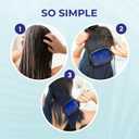 FHI Heat UNbrush Detangling Brush for Pain-Free Brushing on All Wet or Dry Hair Types Durable DuoFlex Anti-Static Bristles, Lightweight Handle, Vented Hair Brush