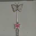 FlashingBlinkyLights Light Up LED Pretty Butterfly Fairy Wand for Girls