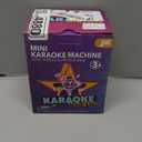 Mini Karaoke Machine for Kids Ages 2-12, Portable Wireless Karaoke Speaker with LED Party Lights & 2 Wireless Microphones, Perfect Birthday & Holiday Toys Gifts for Girls Boys（K12-Pink）