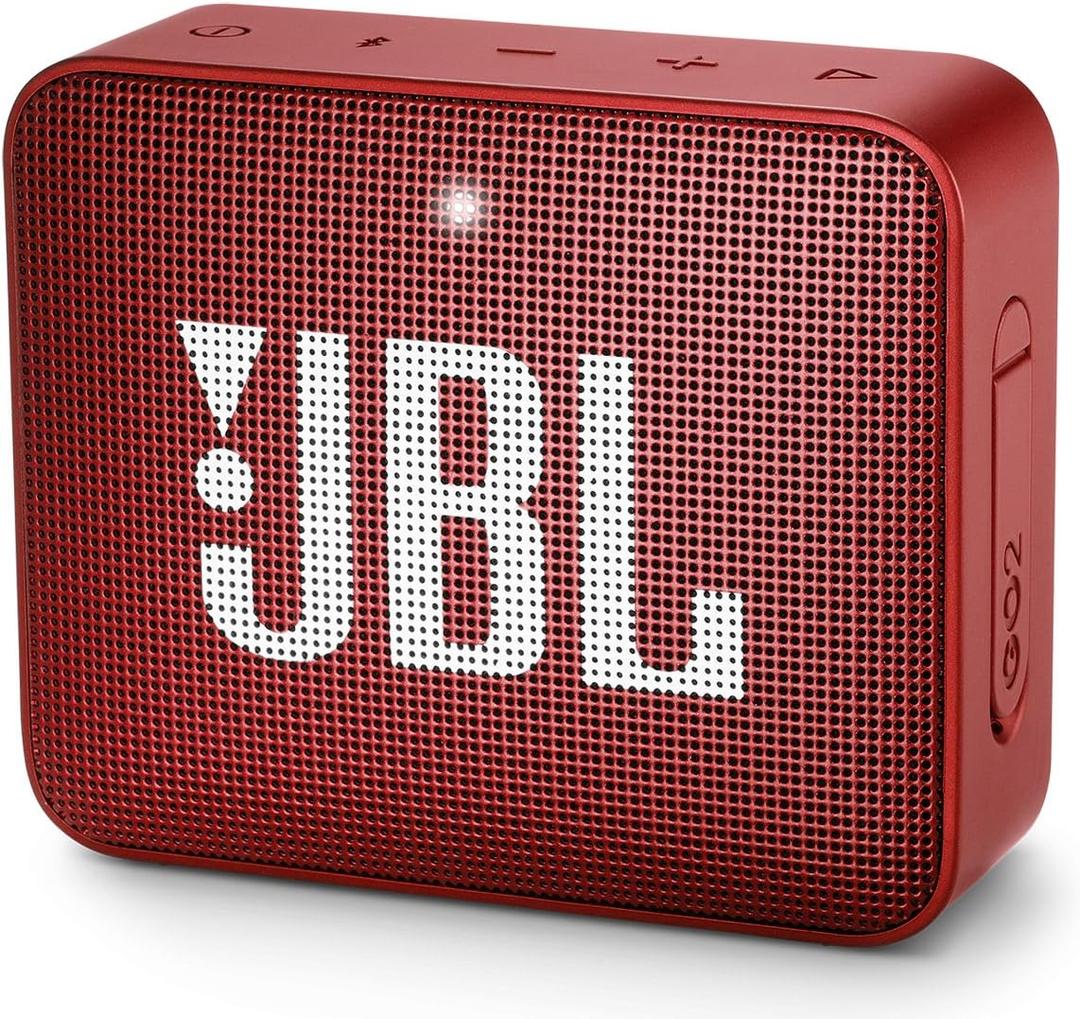 JBL GO2 - Waterproof Ultra Portable Bluetooth Speaker - Red