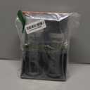 IMUSA Salt Shaker and Pepper Grinder Set  2 Pack Glass Salt Shaker and Pepper Mill Set, Manual Adjustable Ceramic Core Pepper Grinder, 6 oz Capacity, Refillable Salt and Pepper Set for Kitchen (Medium, Black/White)