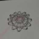 Collapsible Outdoor Pour Over Coffee Dripper,Portable Stainless Steel Reusable Coffee Dripper for Hiking, Camping, Home, OfficeTraveling,Suit for Cake Filter and V60 Fiter (Silver)