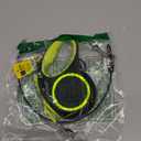 Fida Retractable Dog Leash, Reflective 16ft Heavy Duty Pet Walking Leash for Small/Medium Dog up to 26 lbs, Tangle Free. One-Hand Brake (Small, Neon Yellow)