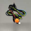 4-in-2 Multi Charging Cable with iWatch Charger, 2Pack 5FT Nylon Braided Charging Cords, USB C/USB A Phone Charger Cord for iPhone 17-5, iPad, Galaxy S25-S21, Travel/Car/Home Use (2Pack-Red_Blue_Black_Green)