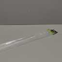 Prime-Line M 6258 Frameless Shower Door Bottom Seal for 3/8 In. Thick Glass Doors  Stop Shower Leaks and Create a Water Barrier, 36 In., Clear Vinyl (Single Pack)