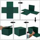 1Pcs Green Extra Large gift box with lids 16.5138 Inches gift boxes for presents,Birthday Box (include Ribbon, Paper Shred Filler Gift Card & Envelopes)