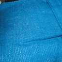 LOVE STORY 16' x 20' Rectangle Sun Shade Sail for Outdoor Patio, Turquoise Blue